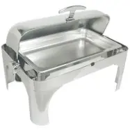 Economy Rectangular RollTop Chafing Dish 