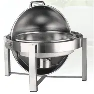 Round RollTop Chafing Dish Set  A series 
