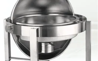 HOLLOWARE Round Roll-Top Chafing Dish Set ( A series )	 1 01_0025_06