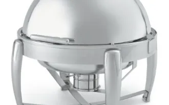 HOLLOWARE Round Roll-Top Chafing Dish ( S series ) 1 01_0026_06
