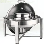 Round RollTop Chafing Dish  A series 