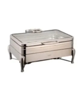 HOLLOWARE Delux Rectangular induction chafing dish 	<br>stand for full size induction chafer  1 01_1001_08