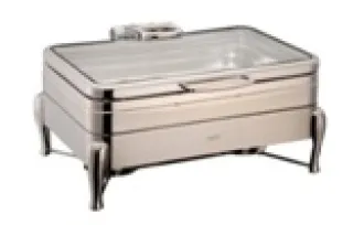 HOLLOWARE Delux Rectangular induction chafing dish 	<br>stand for full size induction chafer  1 01_1001_08