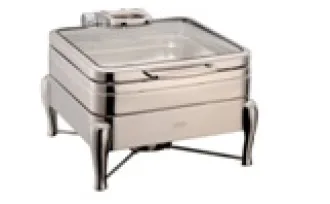 HOLLOWARE Delux Square induction chafing dish <br>stand for square induction chafer <br> 1 01_1002_00