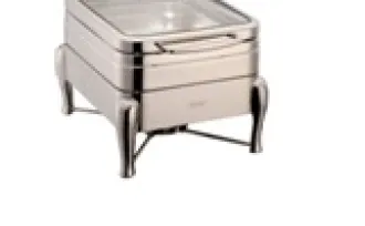 HOLLOWARE Delux half size induction chafing dish <br>stand for half size induction chafer<br> 1 01_1003_04