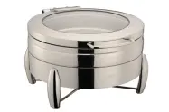 Delux round induction chafing dish largestand for round induction chafer large