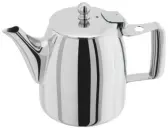 LONG SPOUT STAINLESS STEEL COFFE POT
