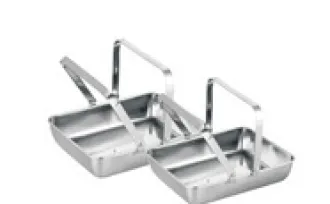 KITCHEN UTENSIL STAINLESS STEEL TOWEL TRAYS WITH HANDLE 1 12
