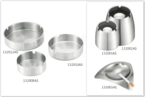 KITCHEN UTENSIL STAINLESS STEEL ASH TRAY 1 13