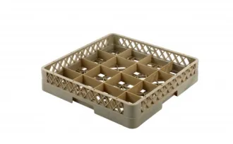 STORE & TRANSPORT <br> 16-COMPARTMENT GLASS RACK<br> 1 140