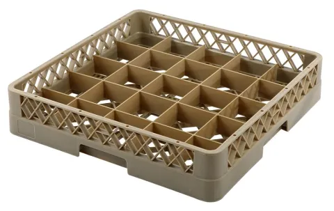 STORE & TRANSPORT <br> 25-COMPARTMENT GLASS RACK<br> 1 143