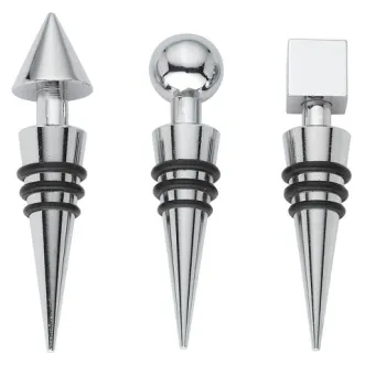 BAR UTENSIL S.S BOTTLE STOPPERS SET 1 15014x