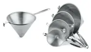 CONICAL STAINLESS STEEL STRAINER