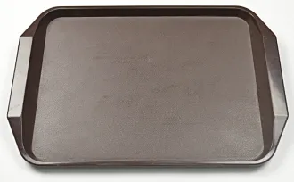 HOLLOWARE FAST FOOD TRAY WITH HANDLE ( ABS & PP ) 1 17inch_school_cafeteria_plastic_serving_tray_with_handle_chinese_style_melamine_dinnerware_kitchen_food_cutlery_pizza