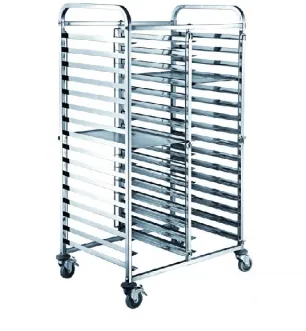 STORE & TRANSPORT <br> S.S 1/1 GN PANS TROLLEY<br> 1 62_