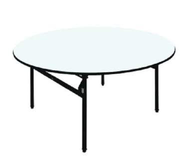 BANQUET TABLE  Round Folding Table	<br> 1 banquet_round_table