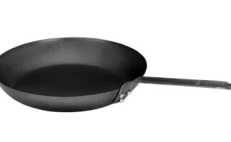 POT & PAN BIMA CHEFS HBS FRYING PAN  1 black_steel_frying_steel