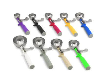 BAR UTENSIL ICE CREAM SCOOPS 1 disher_scoop_colors