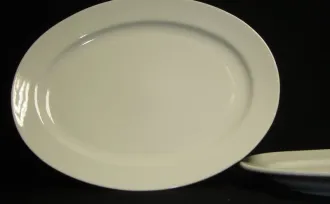 CHINAWARE RIM OVAL DISH 1 e063_oval_dish