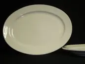 RIM OVAL DISH