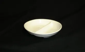 CHINAWARE DIVIDED SAUCE DISH 1 e317_rd_divided_sauce_dish