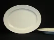 RIM OVAL DISH