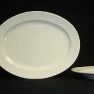 RIM OVAL DISH