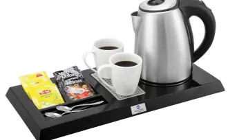 ELECTRIC KETTLE & TRAY Hotel Electric Kettle Tray Set 1 es_1012ht