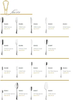 FLATWARE FLATWARE FLORA 2 flora1