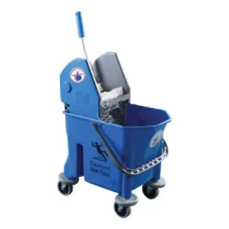 CLEANING EQUIPMENT SINGLE BUCKET WITH PLASTIC WRINGER 25LTR 1 pe_080