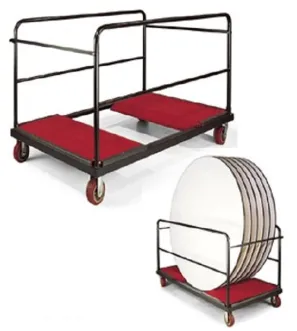 BANQUET TROLLEY ROUND TABLE TROLLEY 1 rttrolleylg