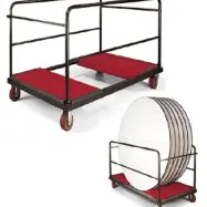 ROUND TABLE TROLLEY