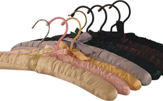 WOODEN HANGER SATIN HANGER<br> 1 satin_hanger