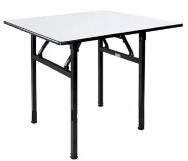 BANQUET TABLE  Square Folding Table<br> 1 square