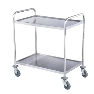 STORE & TRANSPORT <br> S.S. Service Trolley (2 Layers) 1 sta_88