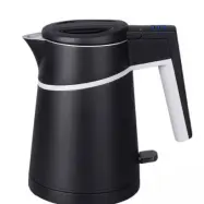 Hotel Special Model 08L Double Wall Black Electric Kettle