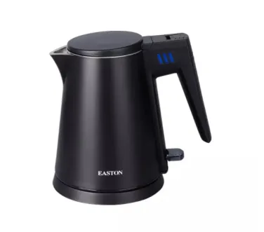 ELECTRIC KETTLE & TRAY Hotel 304 S/s 0.6L Double Wall Black Electric Kettle 1 ~item/2021/11/16/kettle__es1026_mbk