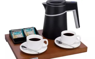 ELECTRIC KETTLE & TRAY Hotel Special Model 0.8L Double Wall Black Electric Kettle 4 ~item/2021/11/16/kettle__es_1027__13